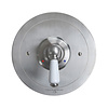 Perrin & Rowe Victorian White Traditional concealed shower mixer with lever E.5506