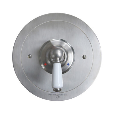 Victorian White concealed shower mixer 5506