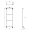 Porter Bathroom Traditional towel rail  Pelham Large  TR737