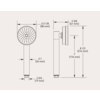 Perrin & Rowe Armstrong Armstrong  easy-clean handshower E.5687