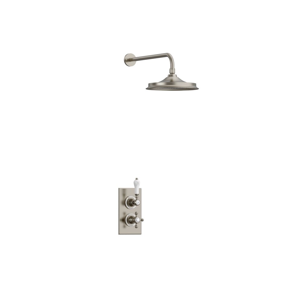 BB Edwardian Trent Concealed thermostatic shower valve with rose