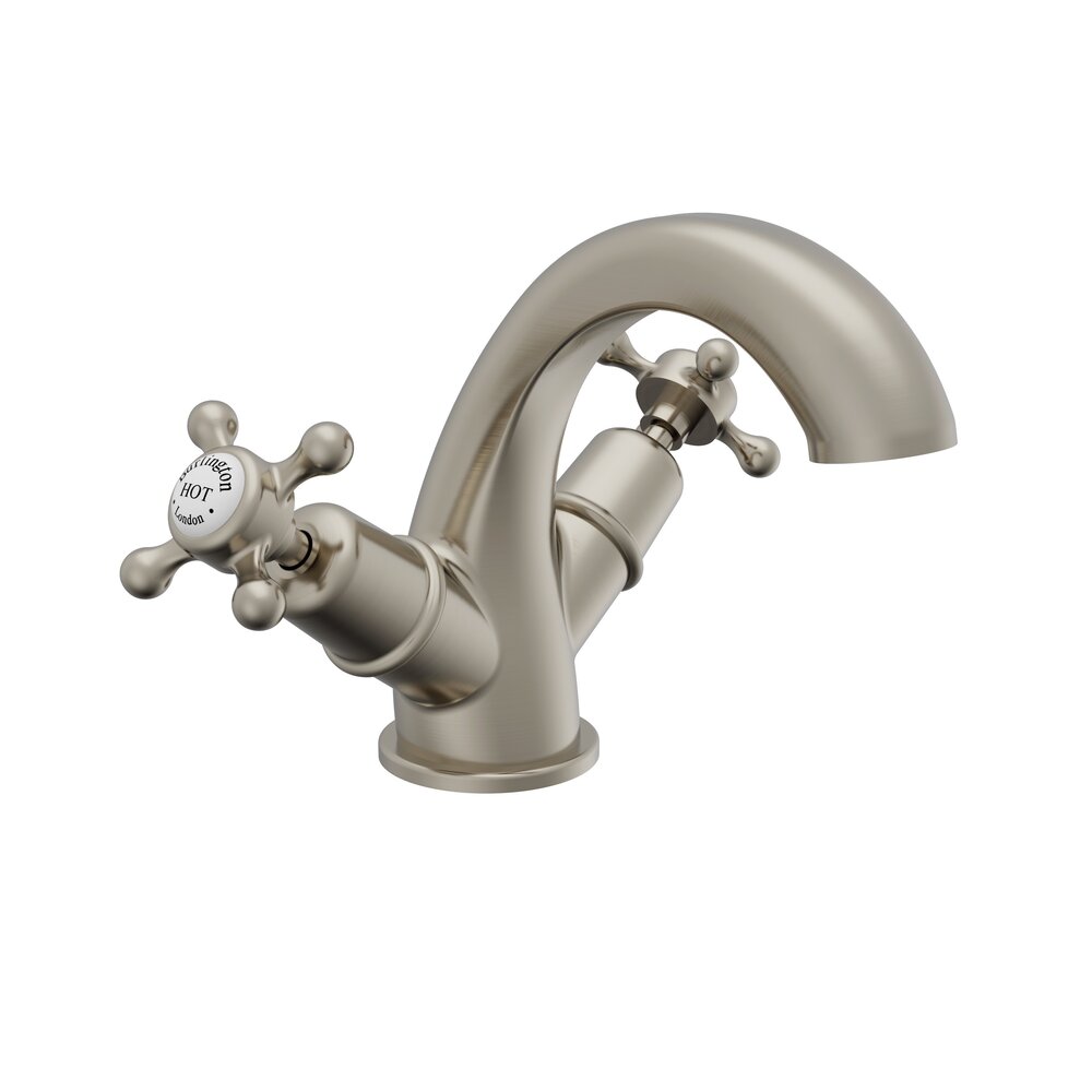 BB Edwardian Claremont 1-hole basin mixer (without waste) CL45-QT