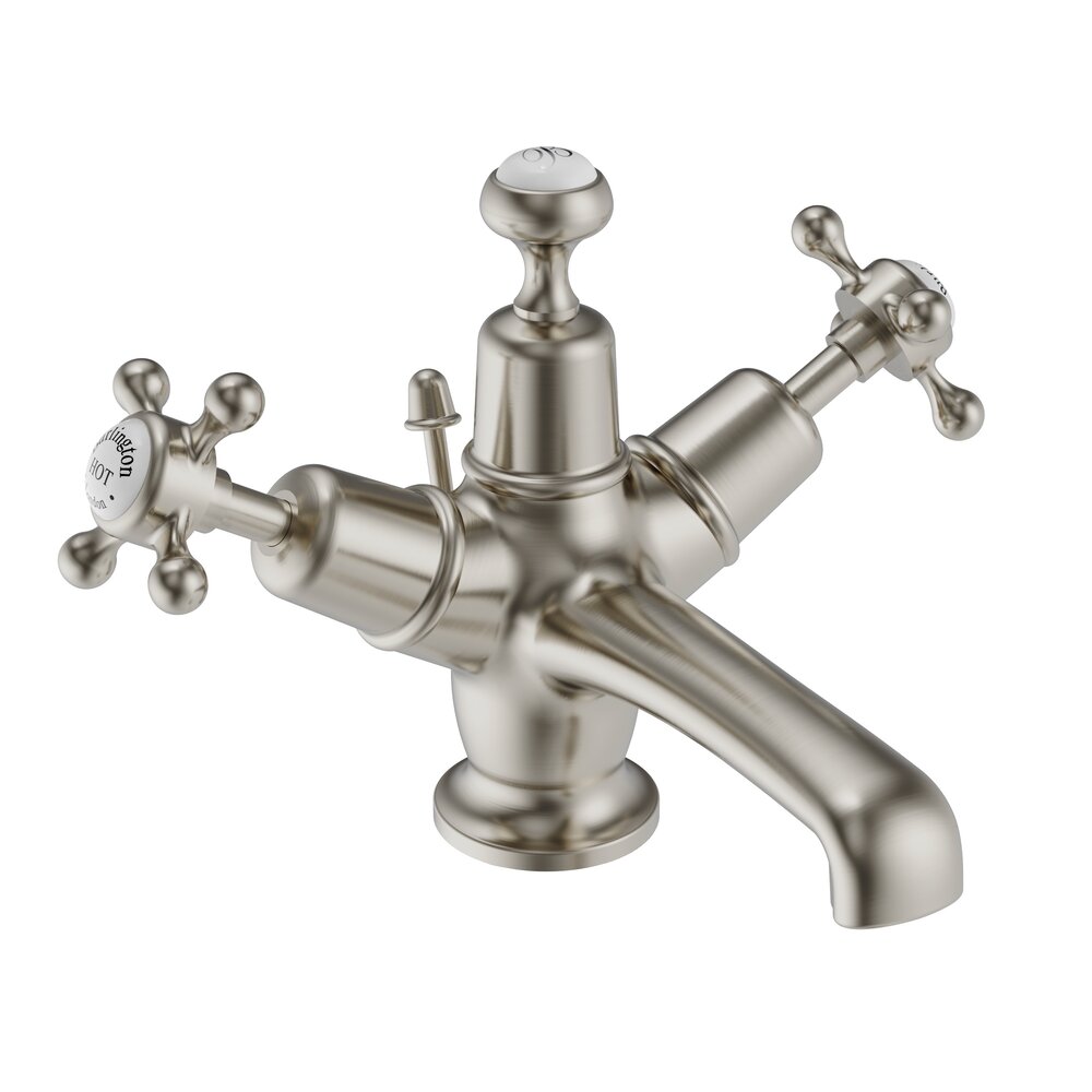 BB Edwardian Claremont 1-hole basin mixer with pop-up  waste