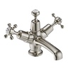 BB Edwardian Claremont 1-hole basin mixer with Click-Clack waste