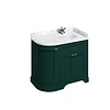 100 basin unit with Carrara white Minerva top and basin right hand FC3-BC98R BB Edwardian 100 basin unit with Carrara white Minerva top and basin right hand FC3-BC98R
