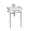 Burlington Contemporary 58cm basin with  stand B1-T22A