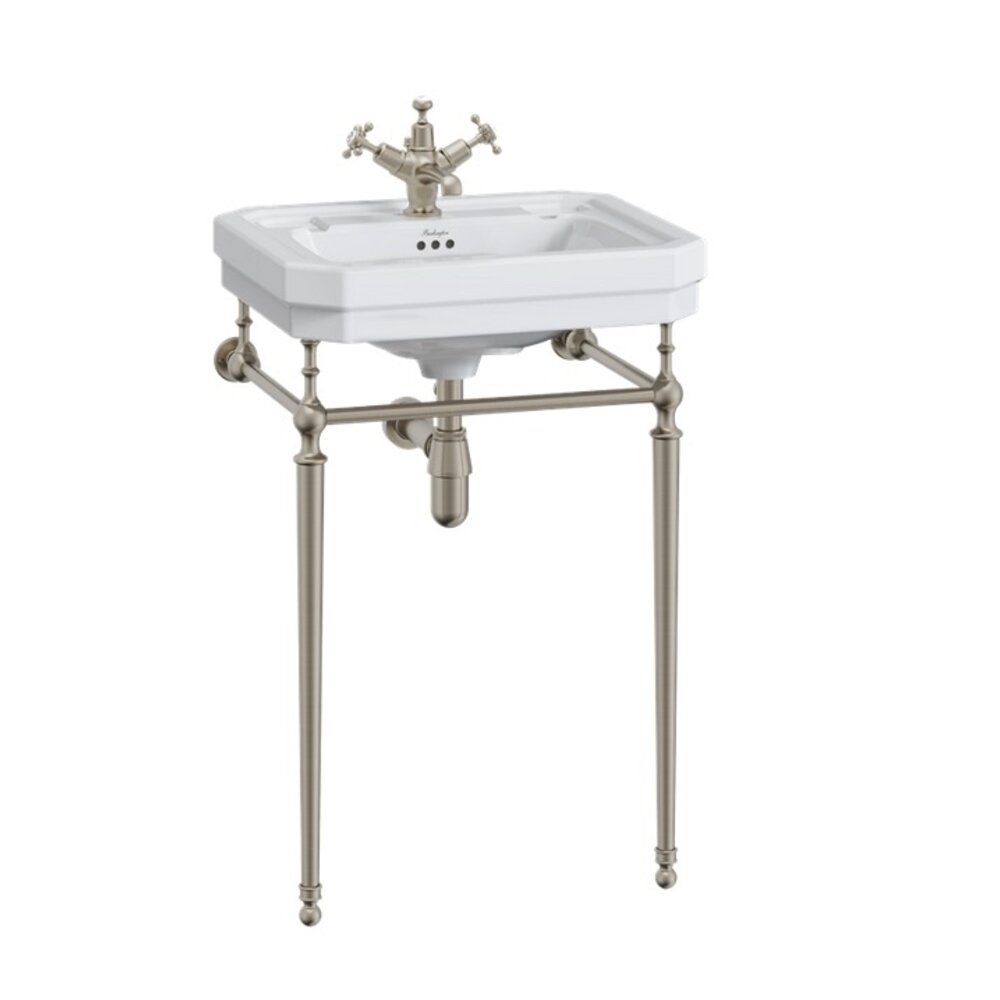 Burlington Victorian 56cm basin with  stand  B2-T22A