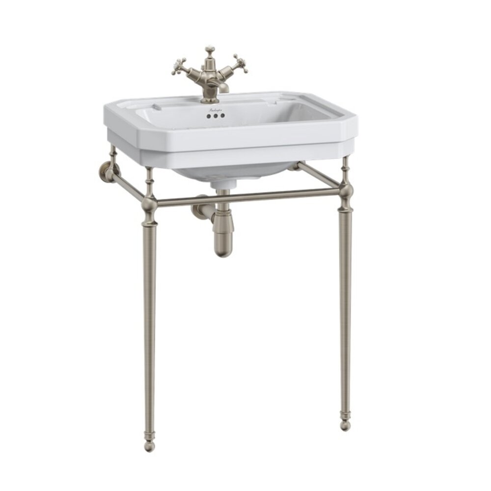 Burlington Victorian 61cm basin with stand  B3-T23A