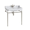 BB Edwardian Edwardian 80cm basin with metal stand B18-T50