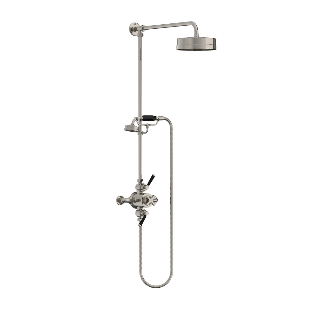 Lefroy Brooks 1930 Mackintosh LB1930 TMackintosh exposed shower set with 8"  rose and hand shower MBEN-8742