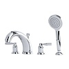 Perrin & Rowe Contemporary ex showroom:  4-hole bath set with handshwoer - lever E.3845PF