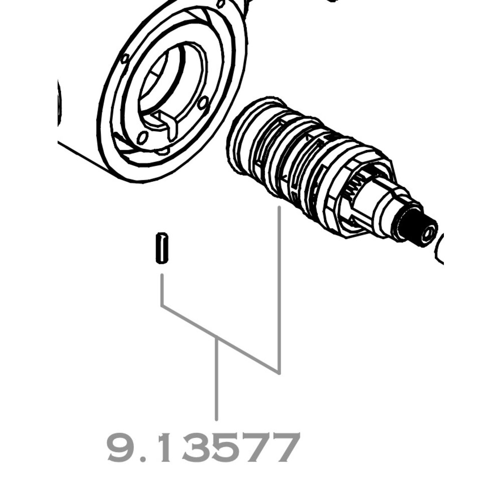 Perrin & Rowe PR Thermo valve high flow with adaptor 9.13577