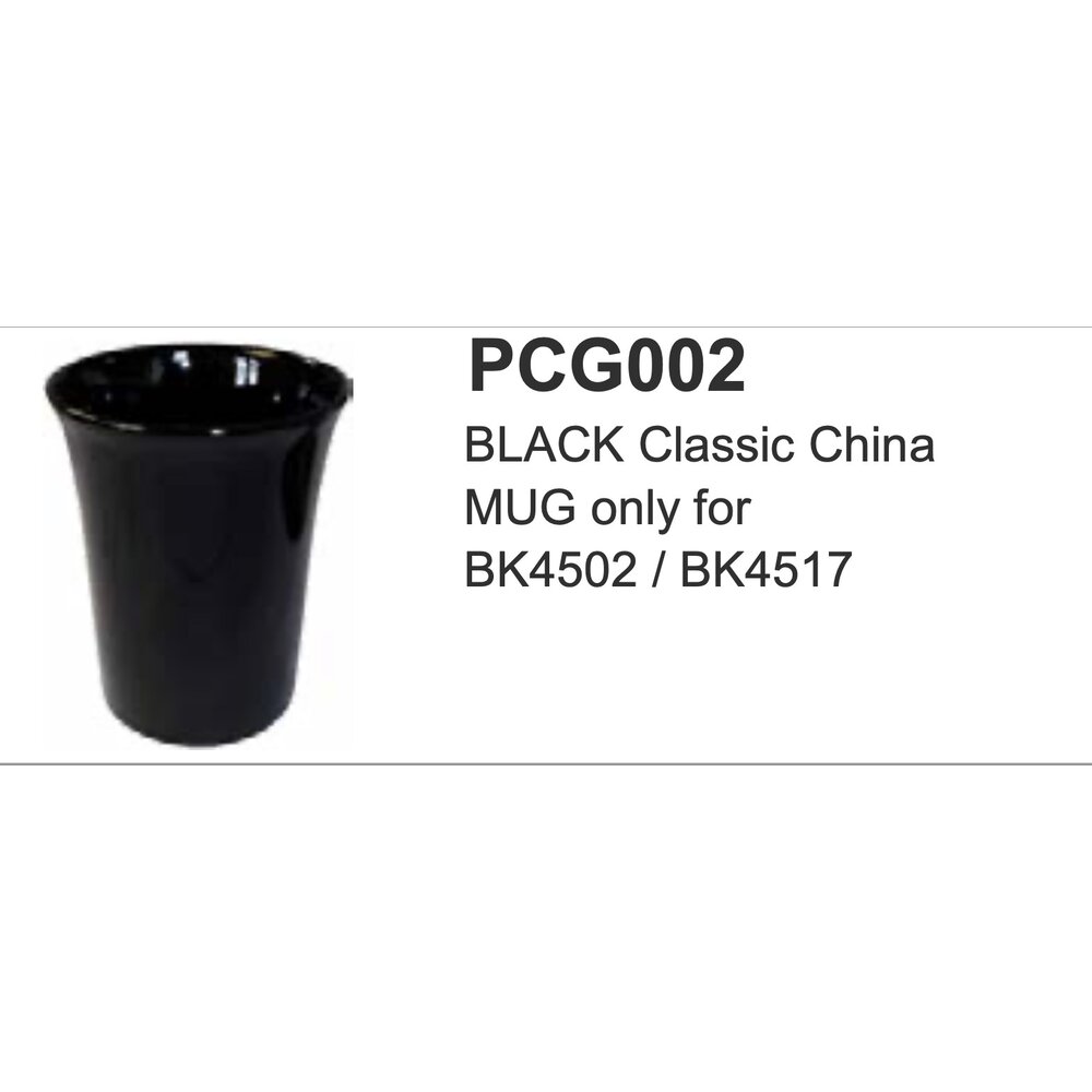 Lefroy Brooks LB Black Classic china mug only PCG002