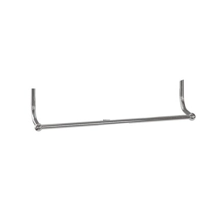 Towel rail corner cloakroom basin