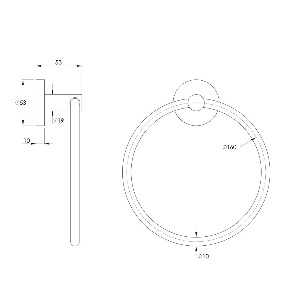 Coalbrook Coalbrook towel ring