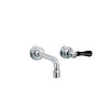 rvb 1935 1935 2-hole wall cloakroom basin tap, spout 200mm (trim only)