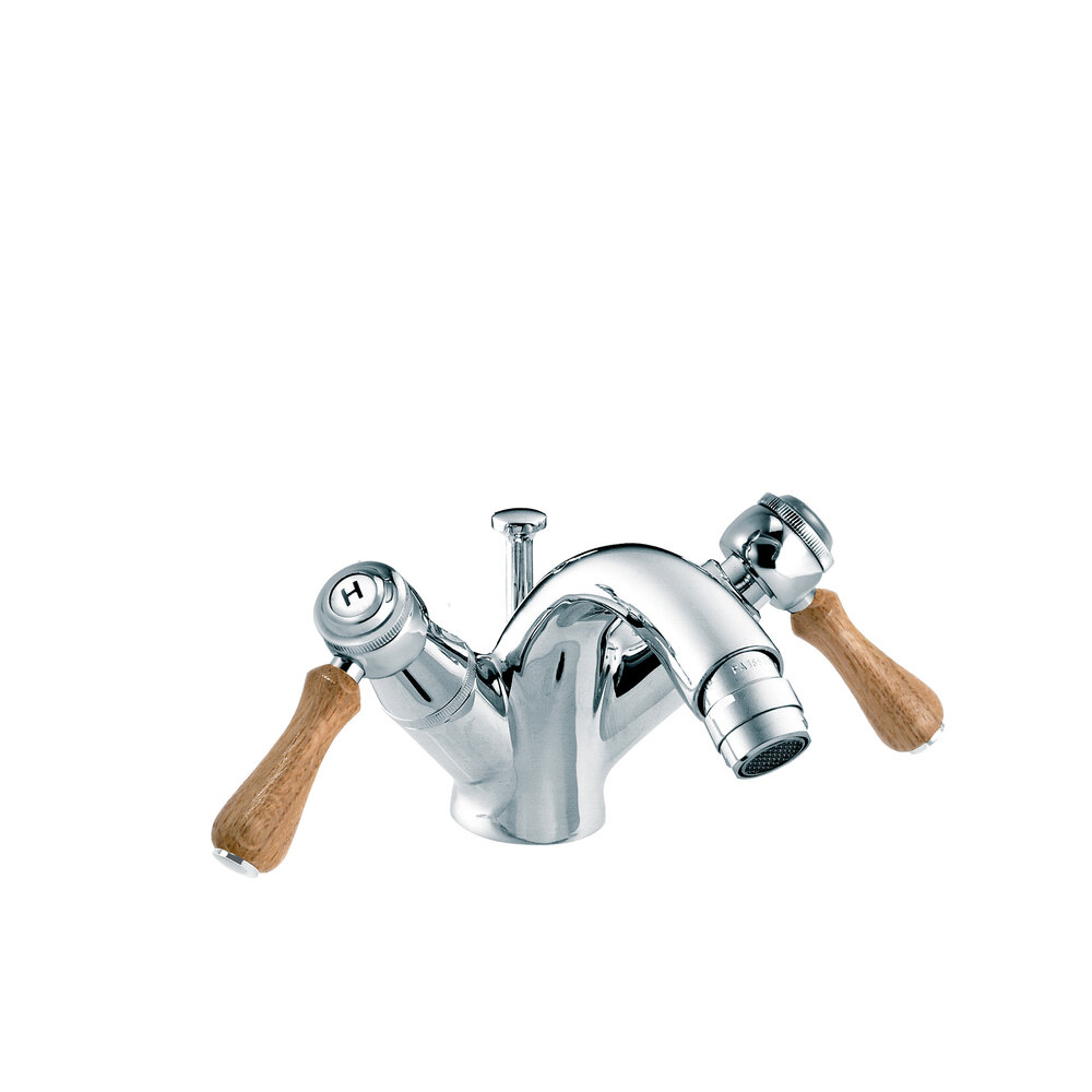 rvb 1935 1935 1-hole bidet mixer with pop-up waste 1935.--.54