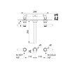 rvb 1935 1935 concealed part for 3-hole bath mixer 1935.00.71.INT