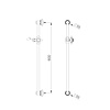 rvb Innovation RVB 600mm glijstang met houder