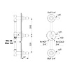 rvb 1950 1950 concealed part for shower thermostat 1950.00.94.INT