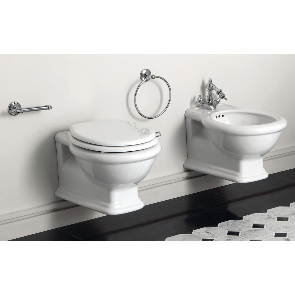 Simas Lante Klassiek wand toilet Lante - zonder spoelrand