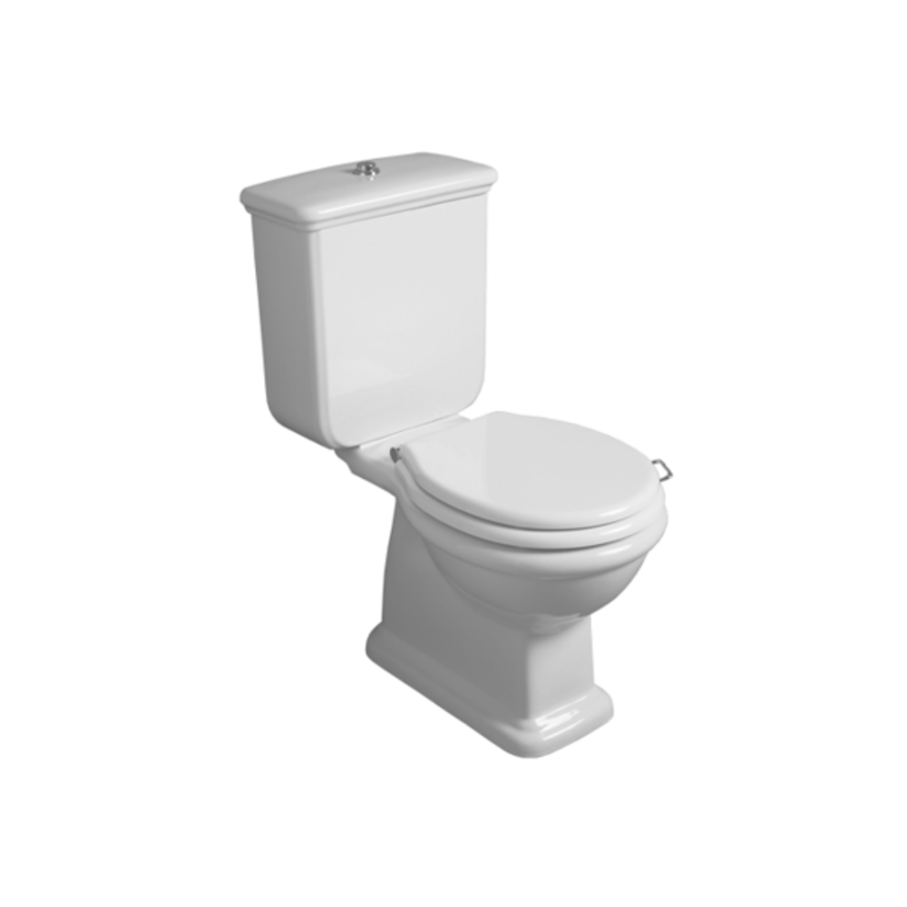 Simas Lante Lante Close coupled toilet with push button