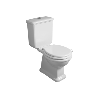 Lante Close coupled toilet  with push button