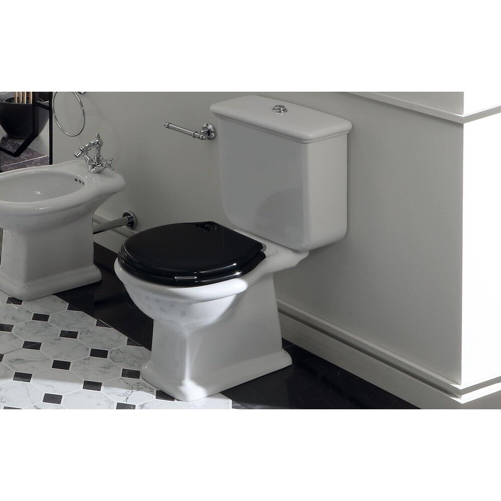 Simas Lante Lante Close coupled toilet with push button