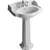 Simas Arcade Arcade 59cm basin with pedestal AR814-AR815