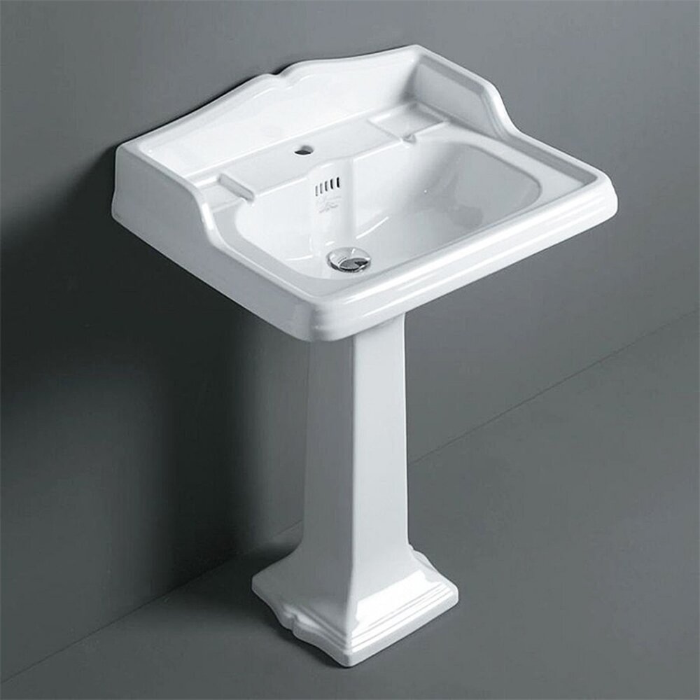 Simas Arcade Arcade 68cm basin with pedestal AR824-AR805