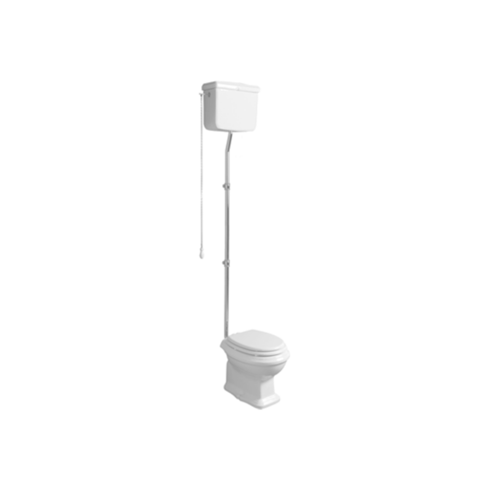 Simas Arcade Arcade HIgh Level toilet with ceramic cistern