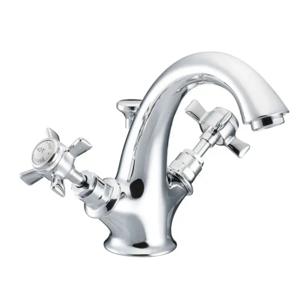St James ex showroom: St James  1-hole basin mixer with Pop-up waste SJC412CP