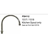 LB Kitchen spout for 1517 / 1518 - PSH112 Lefroy Brooks LB Kitchen spout for 1517 / 1518 - PSH112