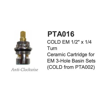 LB 1/2IN ceramic cartridges PTA016