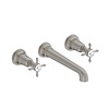 Guild 3-hole bath mixer with crosshead - wall mounted BB Guild Guild 3-hole bath mixer with crosshead - wall mounted