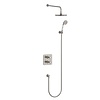 BB Guild Duschset Guild mit Unterputz-Thermostat, Kopfbrause und Handdusche (Wandhalterung)