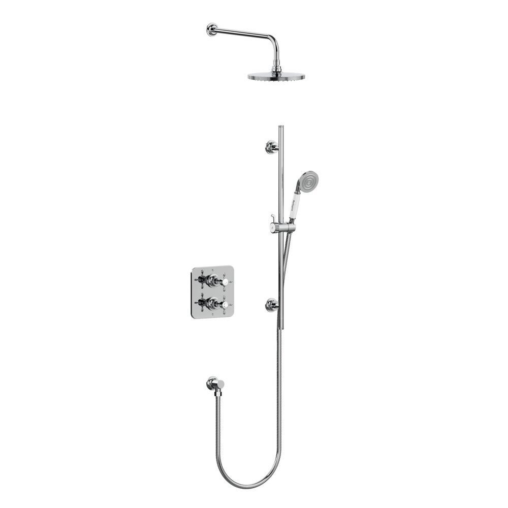 BB Guild Guild Inbouw doucheset met regendouche en handdouche (glijstang)