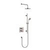 BB Guild Duschset Guild mit Unterputz-Thermostat, Kopfbrause und Handdusche (Wandstange)