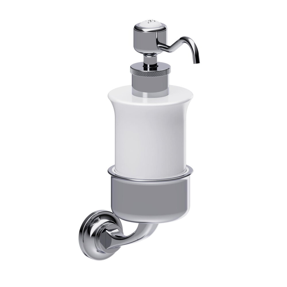 BB Guild Guild wall mounted Single soap dispenser, white porcelain