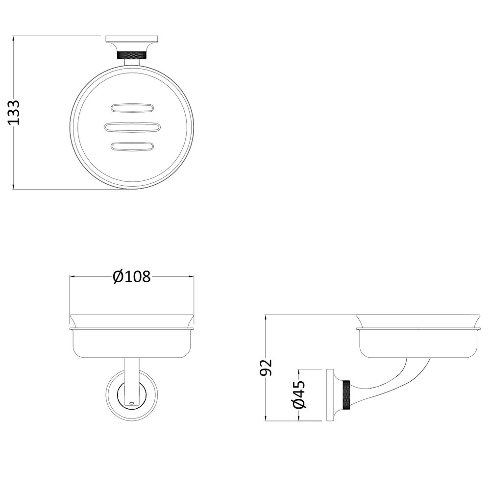 BB Guild Guild wall mounted soap dish