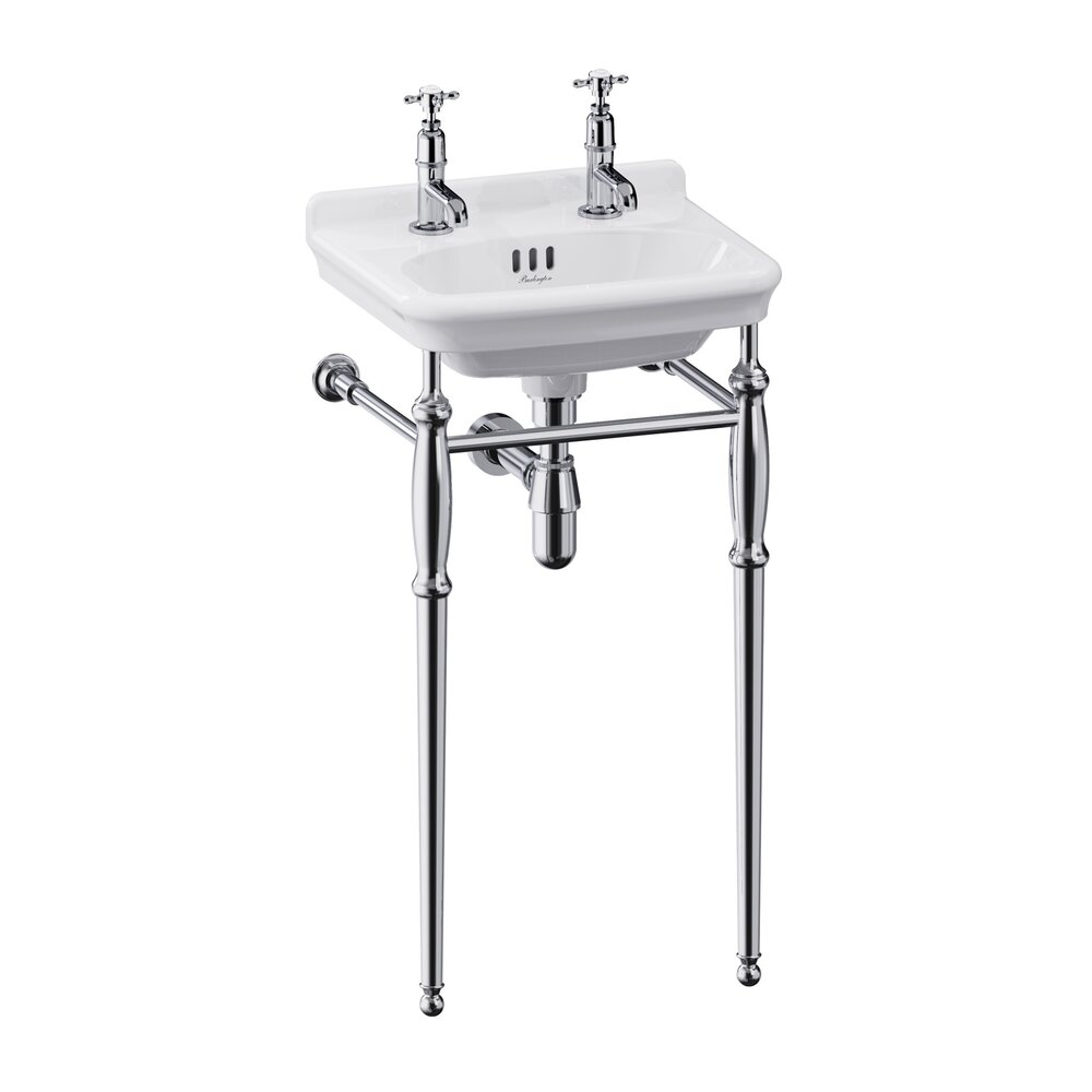 BB Guild Guild 450 cloakroom basin with metal stand GU45X77