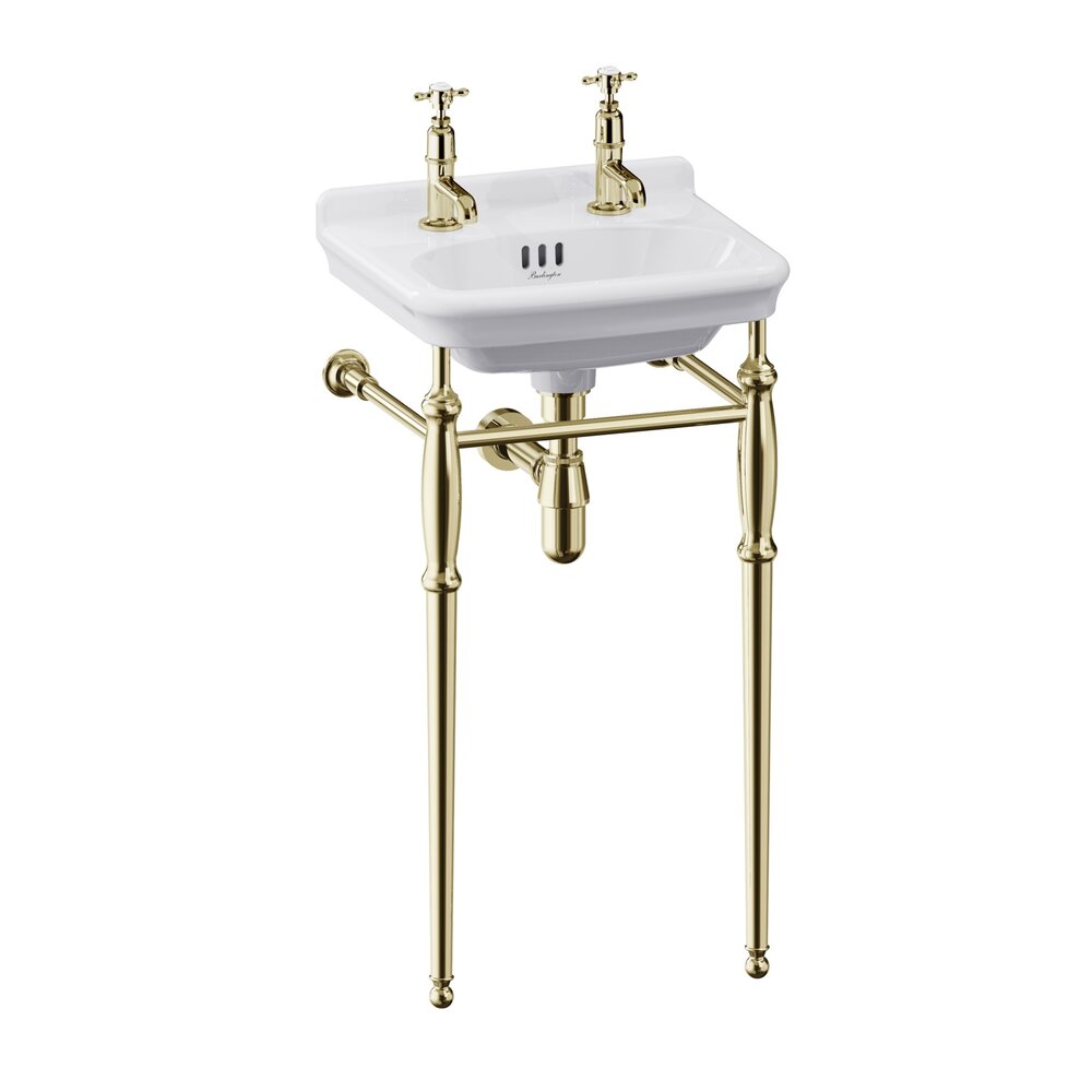 BB Guild Guild 450 cloakroom basin with metal stand GU45X77