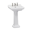 BB Guild Guild 560 basin with pedestal GU0101CW