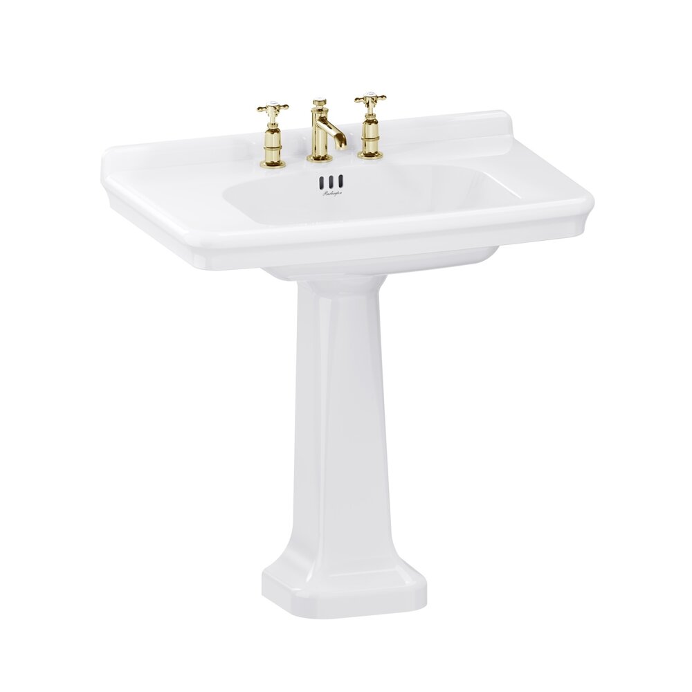 BB Guild Guild 850 basin with pedestal GU0101CW