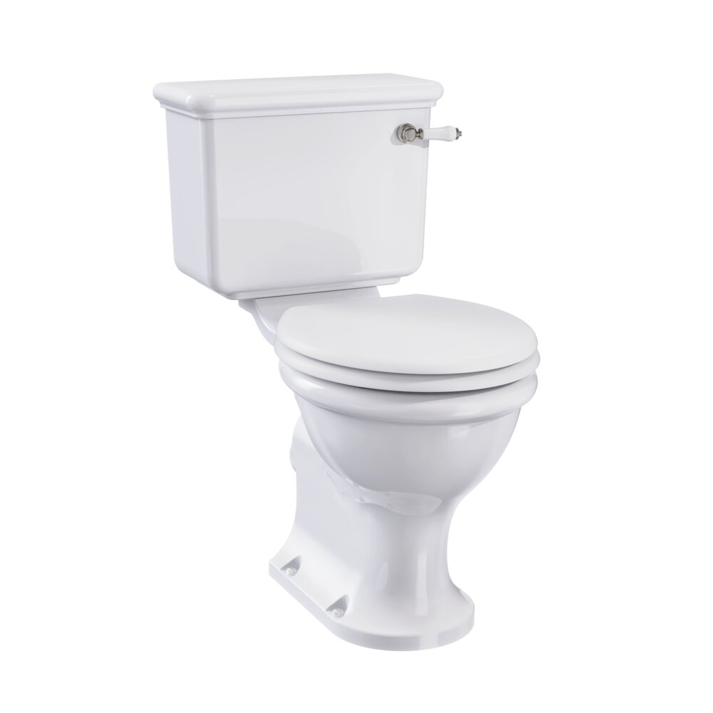 BB Guild Guild Close coupled toilet with cistern - p-trap - rimless pan