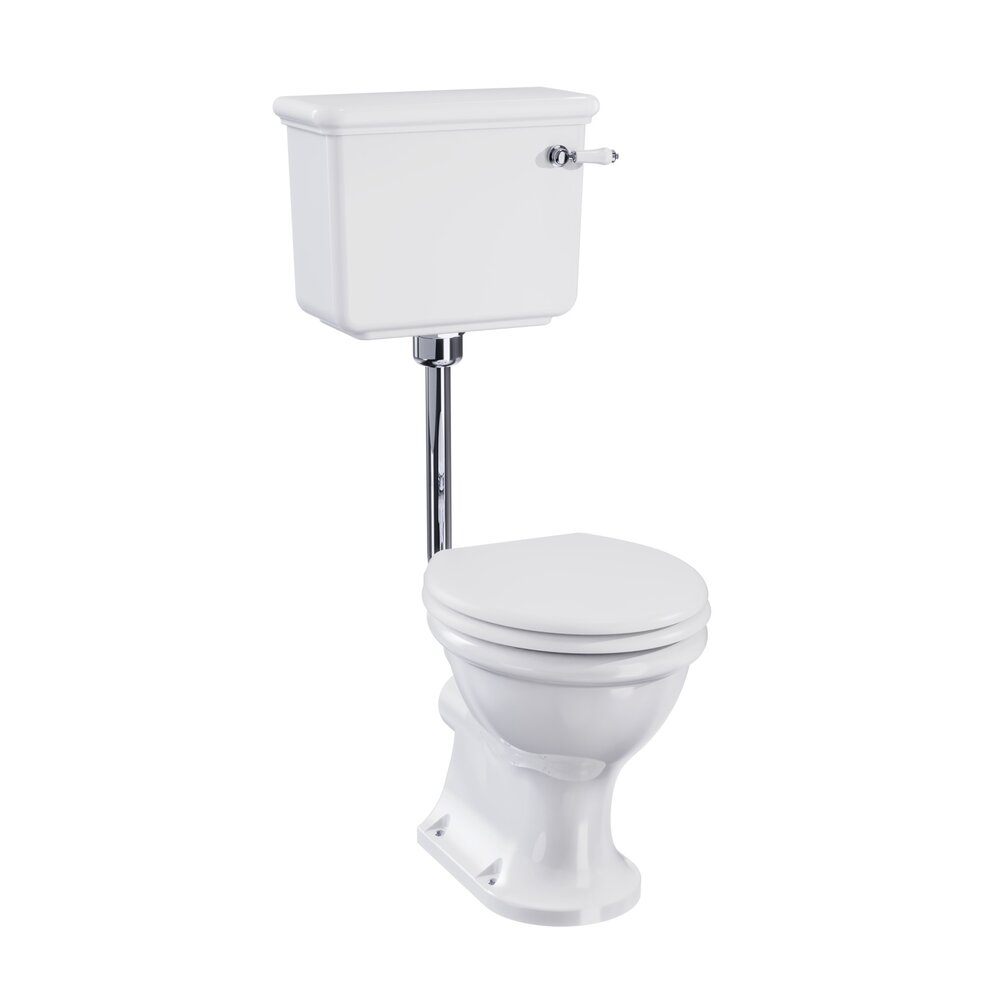 BB Guild Guild Low level toilet with cistern - p-trap - rimless pan