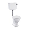 BB Guild Guild Low level toilet with cistern - p-trap - rimless pan