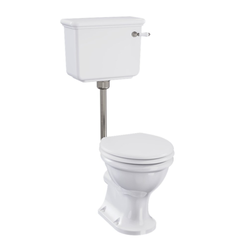 BB Guild Guild Low level toilet with cistern - p-trap - rimless pan