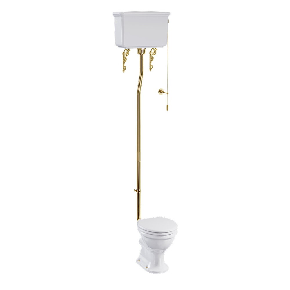 BB Guild Guild High-Level-WC mit Spülkasten - Wandabgang - WC ohne Spülrand