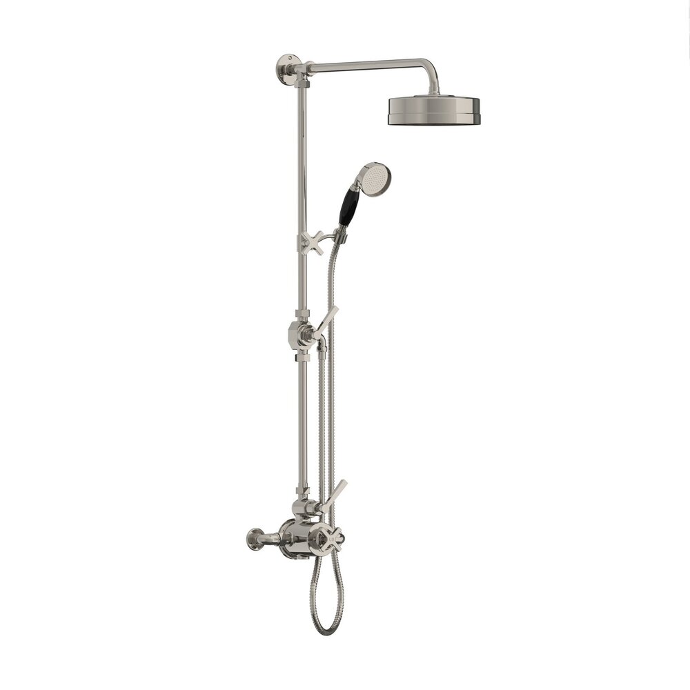 Lefroy Brooks 1930 Mackintosh LB1930 Mackintosh opbouw douche-set met 8" douchekop en handdouche MLE-8744